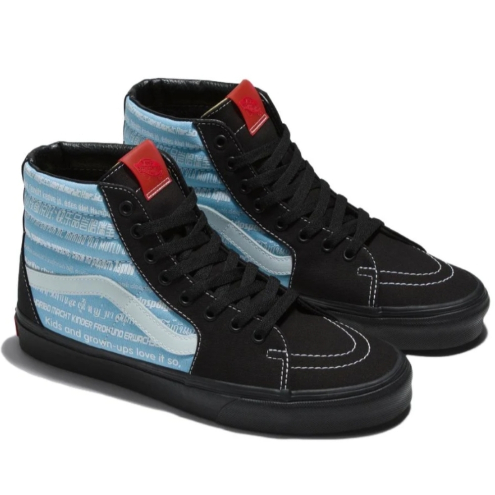 Vans Sk8 Hi Haribo Men Size 8.5 Blue And Black 102025